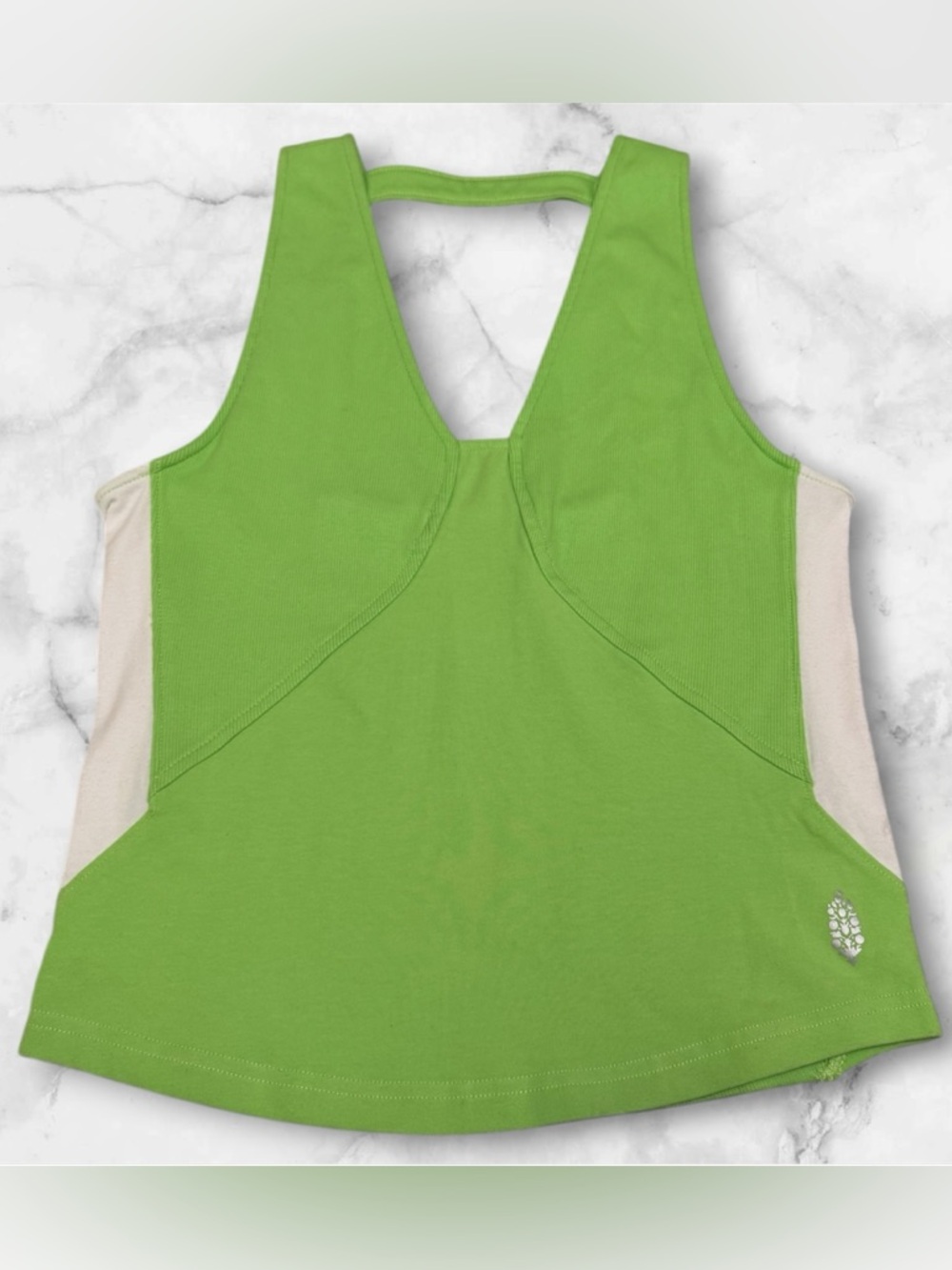 Free People Athletic Green Tank Top